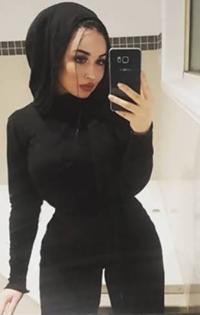 Türbanlı Escort Bayan Cananla Zevk Dolu Ateşli Anlar